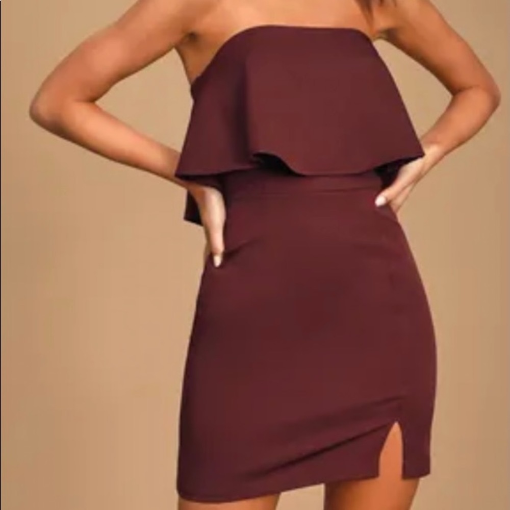 NEVER WORN: Lulu strapless dress